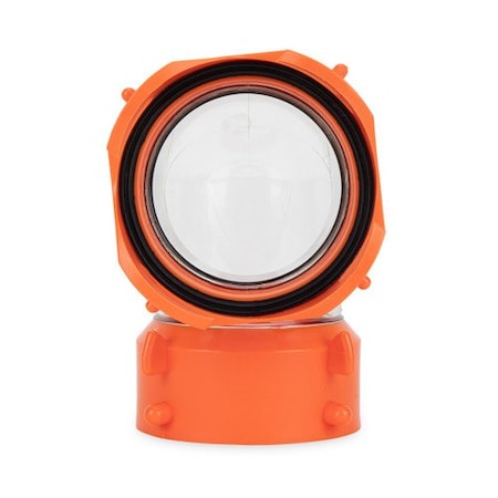 Camco RHINOFLEX 90 DEGREE SWIVEL FITTING, CLEAR 39857